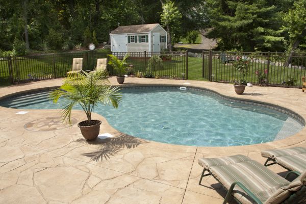 Pool Deck Resurfacing in Wexford