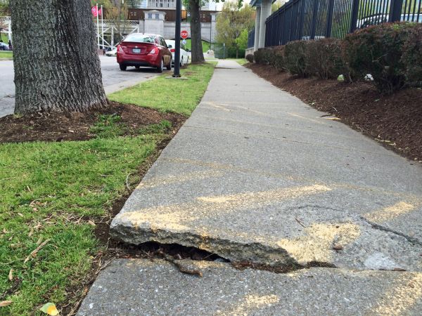 Cement Sidewalk Repair in Wexford