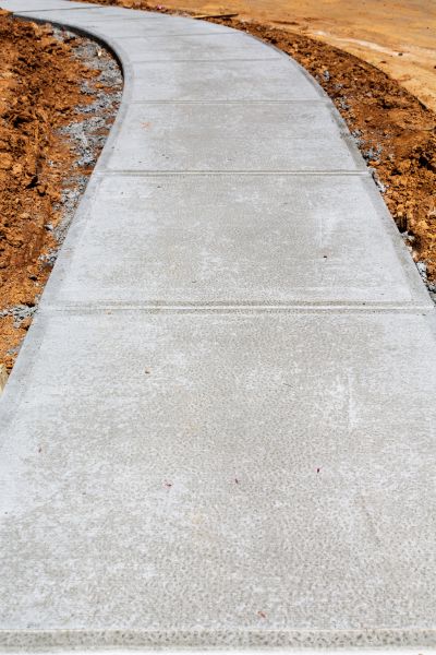 Concrete Sidewalk Repair in Wexford